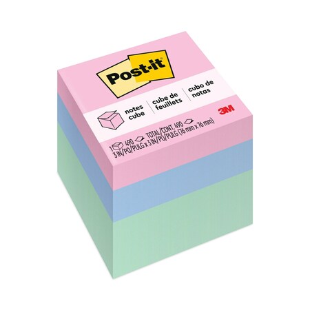 Post-It Note, Pst-It, Cube, BlueIce3X3", 490Sheets 2056-PP